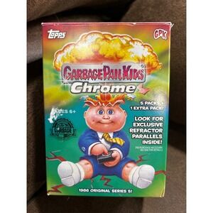 Topps Garbage Pail Kids Chrome 1986 Original Series 5 Blaster Box 6 Packs (2022)